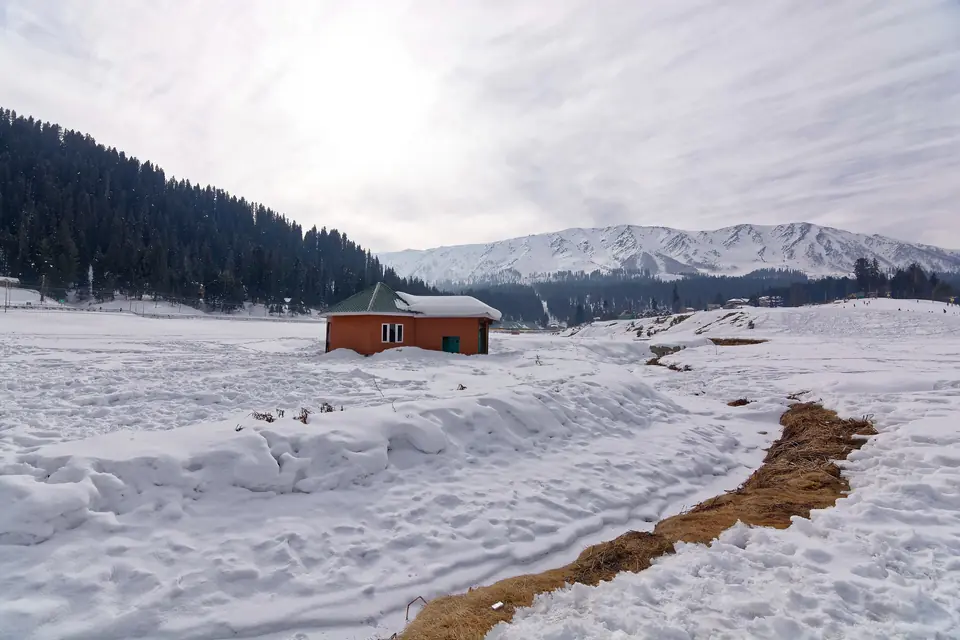 Snow in Gulmarg